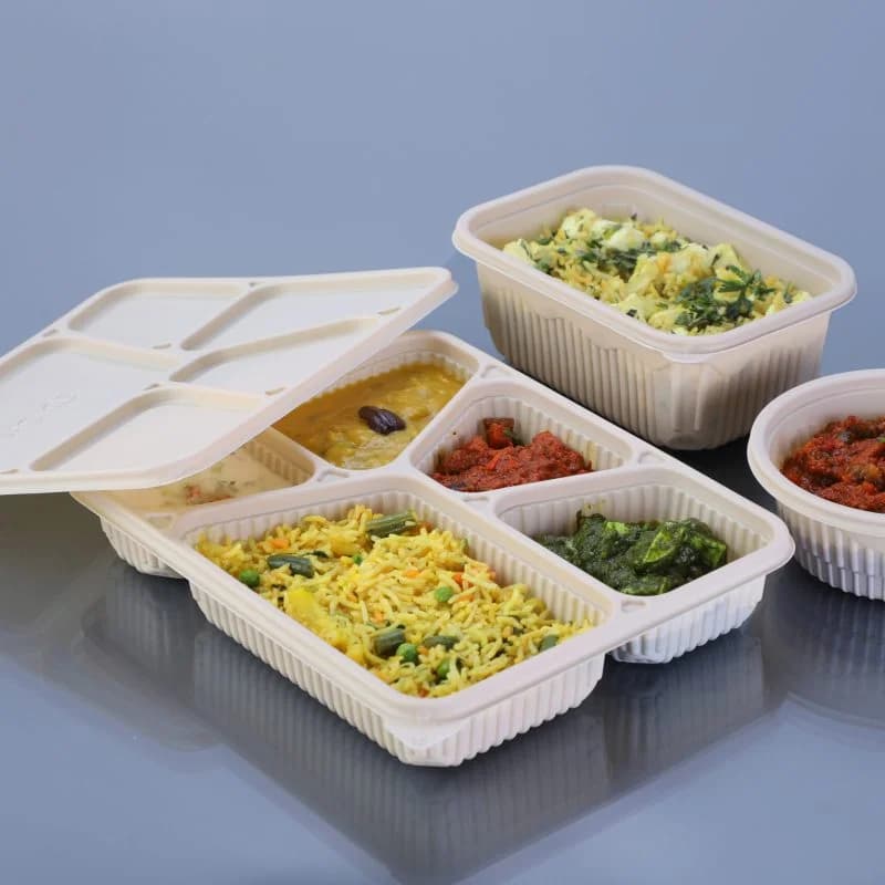Cornstarch food containers