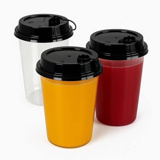 Sipper cups and plastic glasses